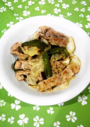 豚肉の柚子胡椒炒め-レシピのメイン写真