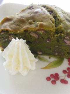 もっちりしっとり抹茶小豆ケーキ♪-レシピのメイン写真