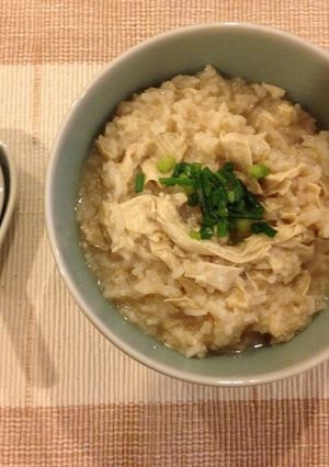 湯葉粥（中華風）-レシピのメイン写真