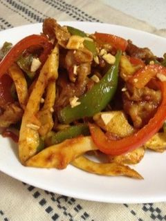豚肉とタケノコのカレーケチャップ炒め-レシピのメイン写真