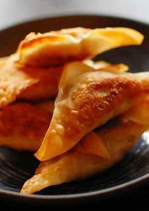 シュウマイの皮で簡単♪包み焼き-レシピのメイン写真