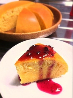 HMとホエーでノンオイル炊飯器ケーキ☆-レシピのメイン写真