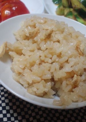 スイッチ押すだけ♪～新生姜の炊き込みご飯-レシピのメイン写真