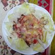ガッツリ☆牛肉チーズチャーハン