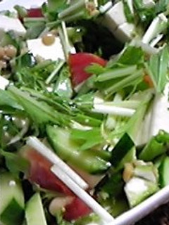 さっぱりおいしー納豆豆腐サラダ-レシピのメイン写真
