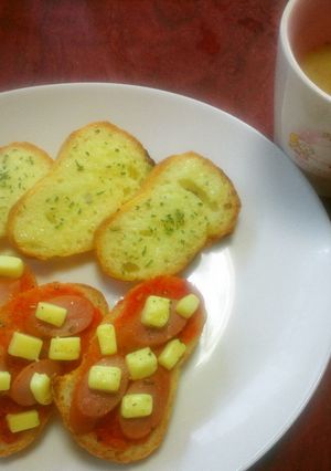 簡単トーストシリーズ♪ピザトースト-レシピのメイン写真