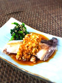 ねぎたっぷり☆ぶりの甘酢がけ-レシピのメイン写真