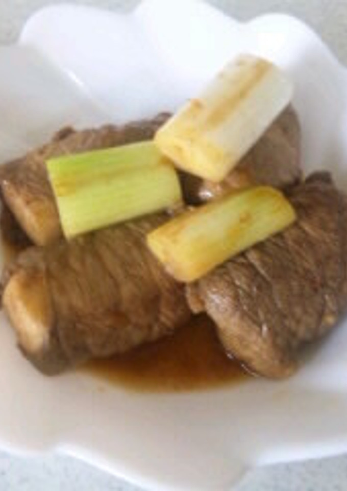 焼肉のたれで煮物★冷凍豆腐の牛巻き-レシピのメイン写真