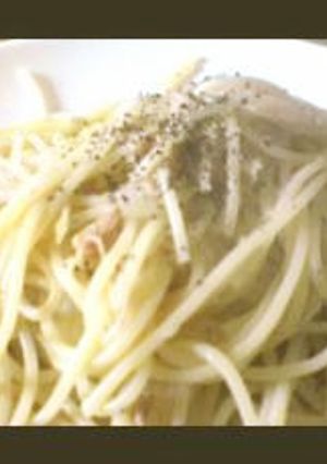 超簡単★ツナのさっぱりパスタ黒こしょう風味-レシピのメイン写真