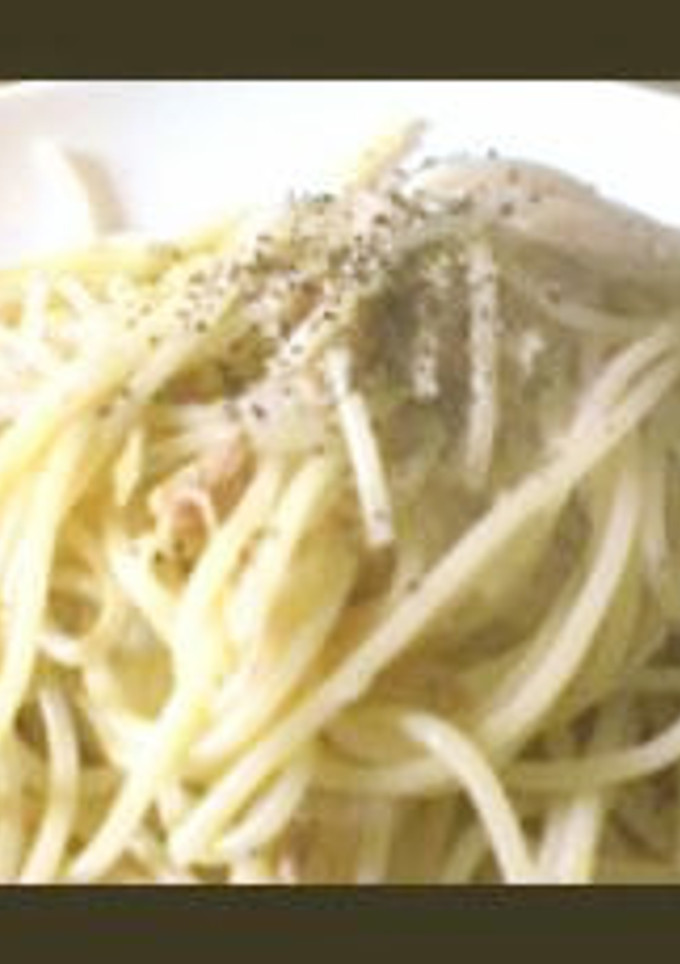 超簡単★ツナのさっぱりパスタ黒こしょう風味-レシピのメイン写真