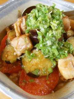 鶏肉と焼き野菜のねぎ塩丼-レシピのメイン写真