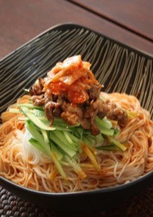 ピリ辛＆さっぱり☆ビビンそうめん-レシピのメイン写真