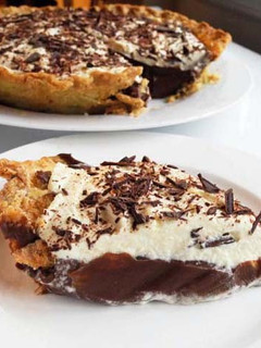 アメリカ風★チョコレートクリームパイ-レシピのメイン写真