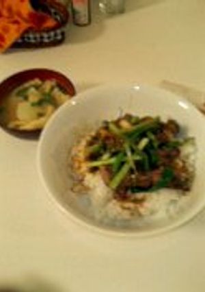 ステーキ丼-レシピのメイン写真