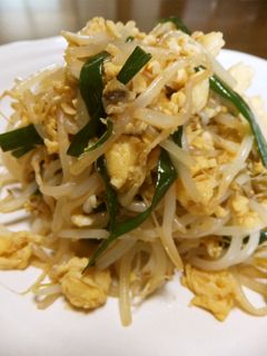 もやしと卵のポン酢炒め-レシピのメイン写真