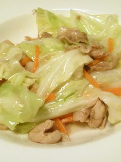豚肉とキャベツの塩炒め-レシピのメイン写真