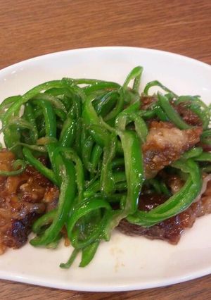 青椒牛肉-レシピのメイン写真