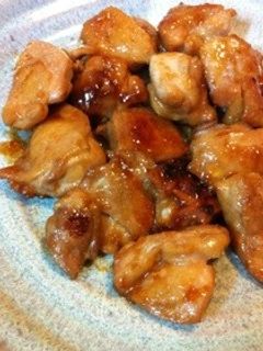 簡単! 鶏肉の生姜照焼き炒め-レシピのメイン写真