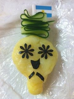めめっち(たまごっち)お弁当に-レシピのメイン写真