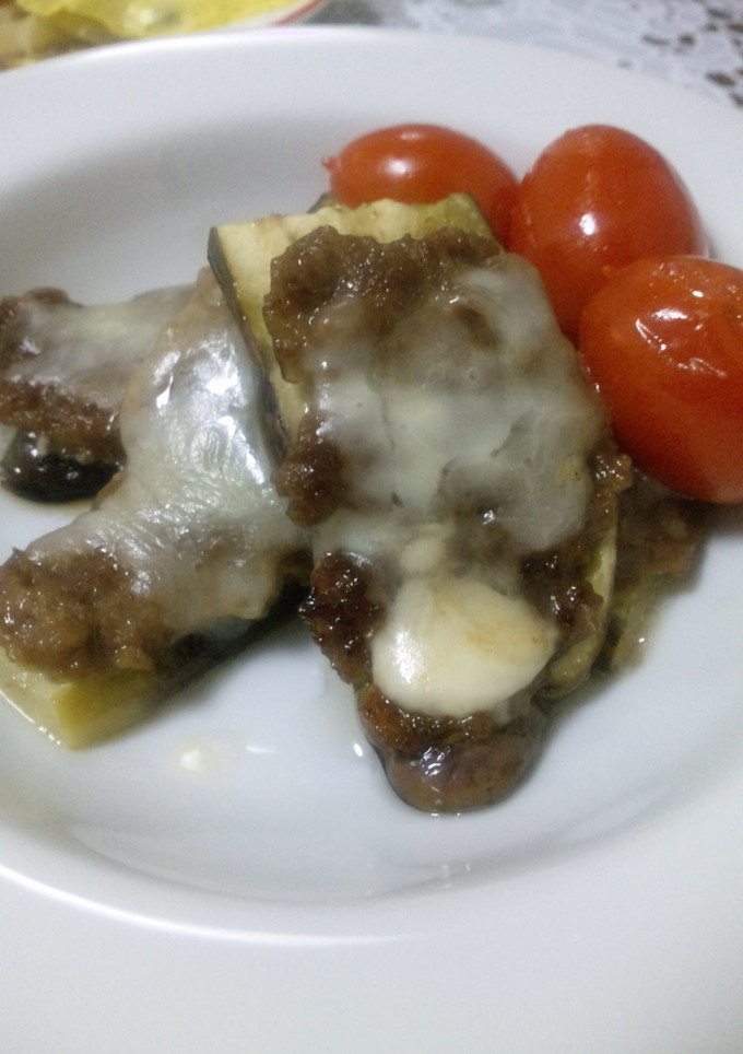 茄子と挽き肉の蒸し焼き-レシピのメイン写真