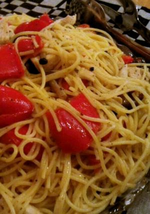 ★さっぱりトマト和＆洋パスタ★-レシピのメイン写真