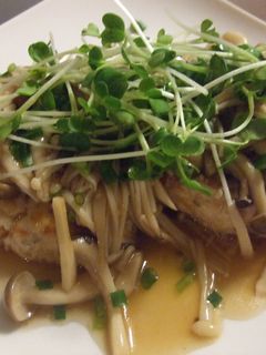 豆腐ハンバーグ♪きのこソース-レシピのメイン写真