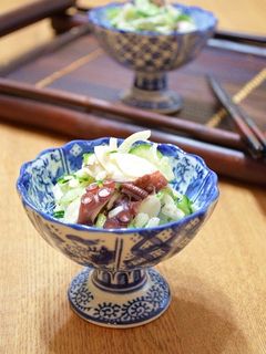 塩麹でタコときゅうりのコク旨サラダ-レシピのメイン写真