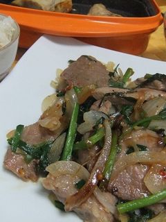 焼肉のたれde肉ニラ炒め-レシピのメイン写真