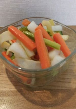いかくんせいを使った色々野菜のピクルス-レシピのメイン写真