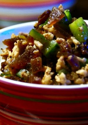 奈良漬レーズン入シャキシャキトロピカル丼-レシピのメイン写真
