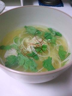【アジアン】フォーガイ風にゅうめん-レシピのメイン写真