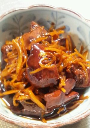 生姜たっぷり★栄養満点★とりきもの甘辛煮-レシピのメイン写真