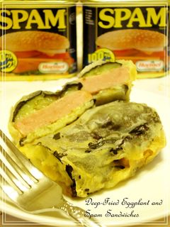 ☪Originalスパム茄子はさみ揚げ☪-レシピのメイン写真