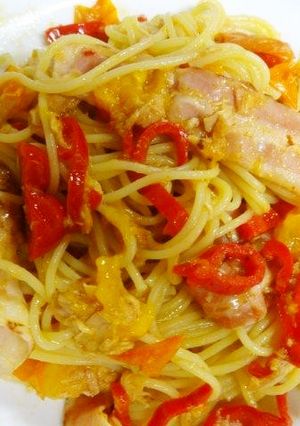 簡単！！冷蔵庫にあるある☆スパゲティ-レシピのメイン写真