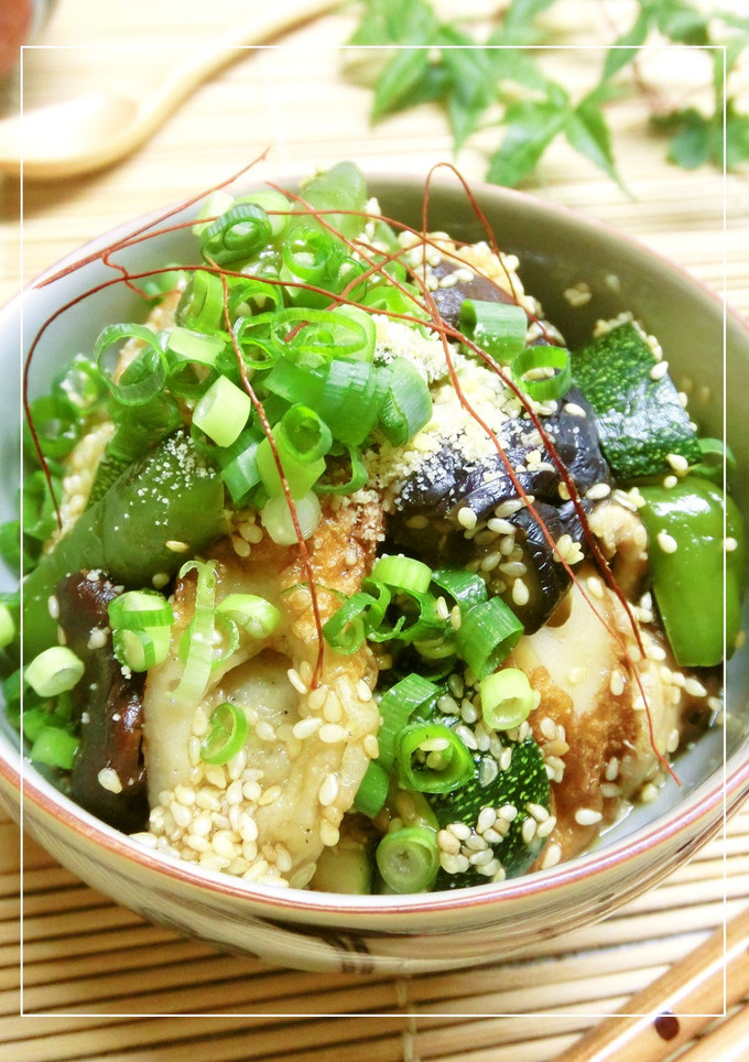 ちくわと野菜の焼肉のタレ炒め風　-レシピのメイン写真