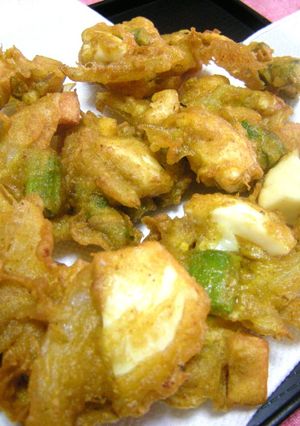 お弁当にも❤ゆで卵のカレーかき揚げ❤-レシピのメイン写真