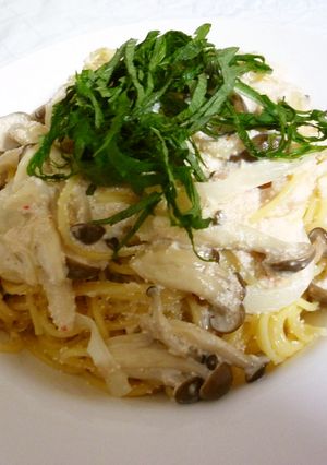 ☆明太子としめじのクリームパスタ☆-レシピのメイン写真