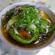 賀茂なすと万願寺とうがらしの揚げびたし