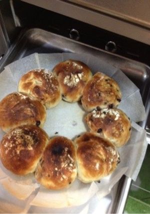 お手伝い簡単！ポリ袋で捏ねるパン-レシピのメイン写真