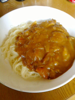 超簡単!美味しいカレーそうめん-レシピのメイン写真