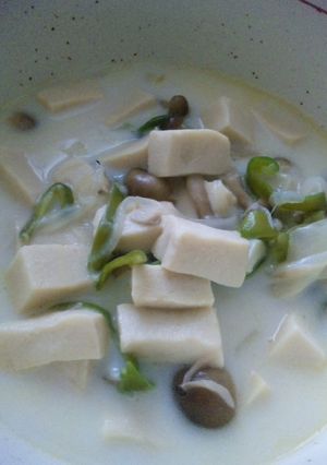 高野豆腐のミルク煮-レシピのメイン写真