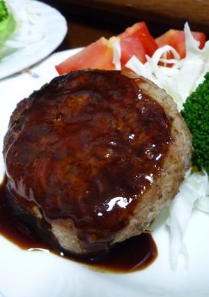 ごぼう入りハンバーグ-レシピのメイン写真