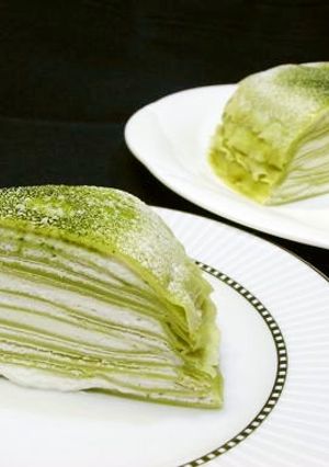 しっとりモチモチ抹茶ミルクレープ-レシピのメイン写真