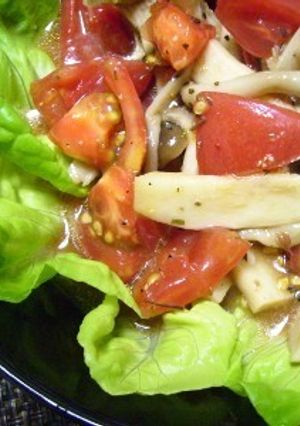 ●トマトとキノコのイタリアンサラダ●-レシピのメイン写真