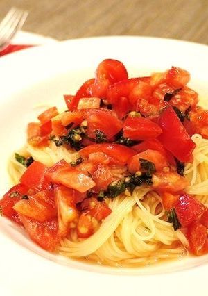 超簡単にお店の味♪トマトのカッペリーニ-レシピのメイン写真