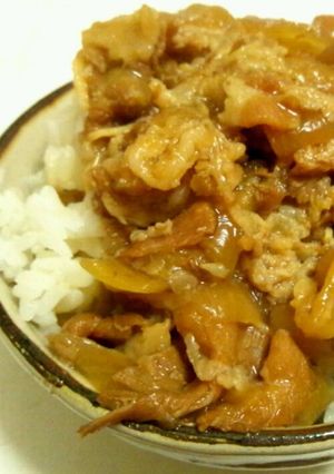 牛丼-レシピのメイン写真