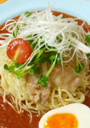 冷やしトマトラーメン-レシピのメイン写真