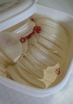 超簡単すぎる 大根の酢漬け-レシピのメイン写真