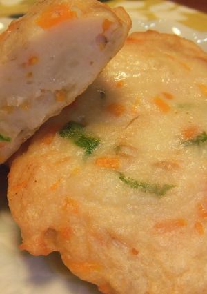 ☆魚のすり身で ふわふわさつまあげ☆-レシピのメイン写真