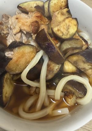 豚ナス素麺-レシピのメイン写真
